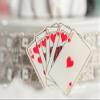 "Taking a Gamble" Las Vegas DIY Wedding Cake Topper Base view 2