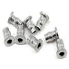 Gmade 0020042 Aluminum Shock End Ball (8), 7x8.5mm, Silver view 1