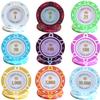 MRC POKER Monte Carlo Poker Room (14g) [500 pcs] Clay Composite Poker Chips Set with Aluminum Case - Custom Build Available view 2