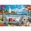 MasterPieces Jigsaw Puzzle 2000 Pieces for Adults - Coastal Escape, Matte Finish, Eco-Friendly, 39"x27" view 2