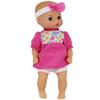 Baby's First Bathtime Baby Softina in Pink & Floral Jumper With Matching Headband and Feel So Real Skin - Safe for Children 1 Year & Up view 2