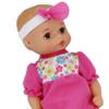 Baby's First Bathtime Baby Softina in Pink & Floral Jumper With Matching Headband and Feel So Real Skin - Safe for Children 1 Year & Up view 4