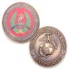 USMC School of Infantry Camp Pendleton Challenge Coin - Marine Corps SOI Military Coins - Designed by Marines for Marines - Officially Licensed view 1