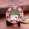 Coins For Anything, Inc Texas Hold 'Em Lady Luck Card Guard Coin view 3