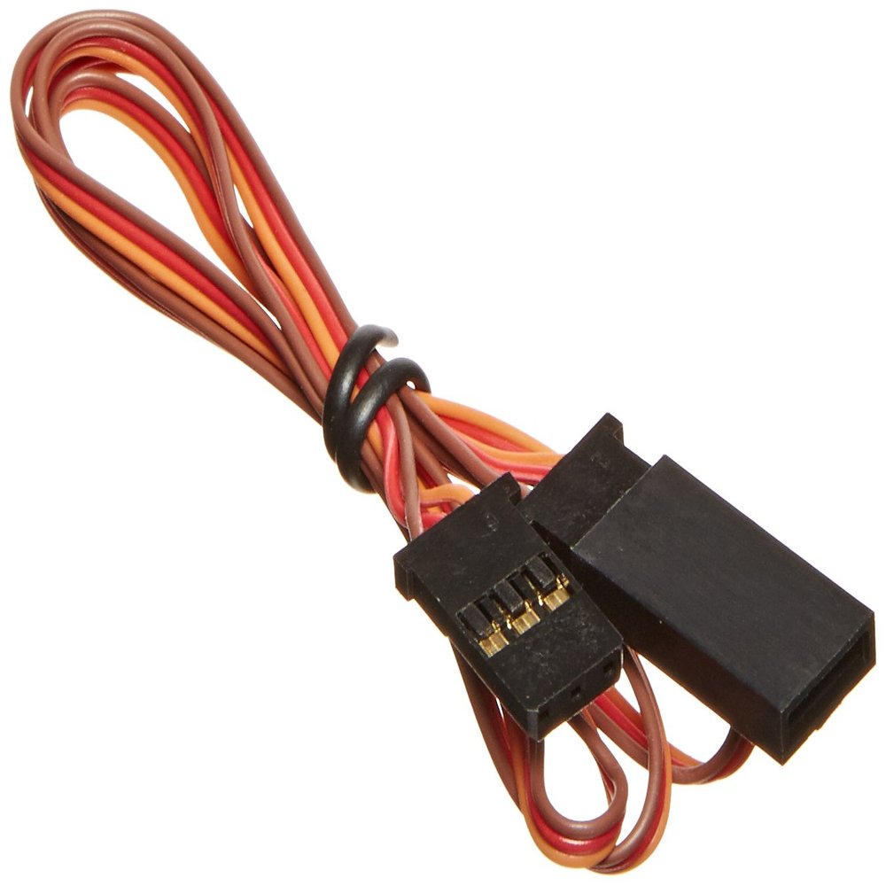 Graupner Servo Lead Extension, 27 AWG/550mm
