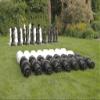 Uber Games Premium Giant Chess Piece Extenions - Increases Size of 25" Chess Set to 37" view 2