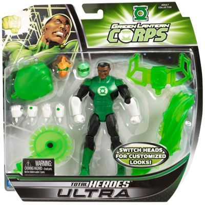 DC Universe Total Heroes Ultra 6 Inch Action Figure Green Lantern Corps - John Stewart by DC Comics