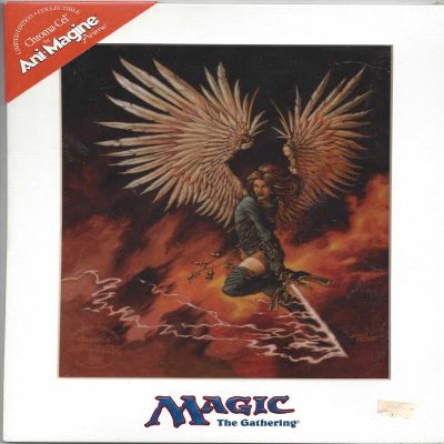 Avenging Angel Magic the Gathering Chroma-Cel by Ani-Magine