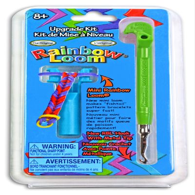 Rainbow Loom Upgrade Kit - Green Metal Hook