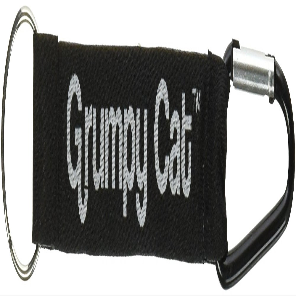 GUND Grumpy Cat Meme Go Away Lanyard and Carbiner, 8"