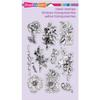 Stampendous Perfectly Clear Rubber Stamp, Frantage Flowers view 1