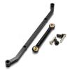 1 Set Aluminum Steering Link Arm Tie Rod for 1/10 RC Axial SCX10 (Black) view 1