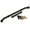1 Set Aluminum Steering Link Arm Tie Rod for 1/10 RC Axial SCX10 (Black) view 4