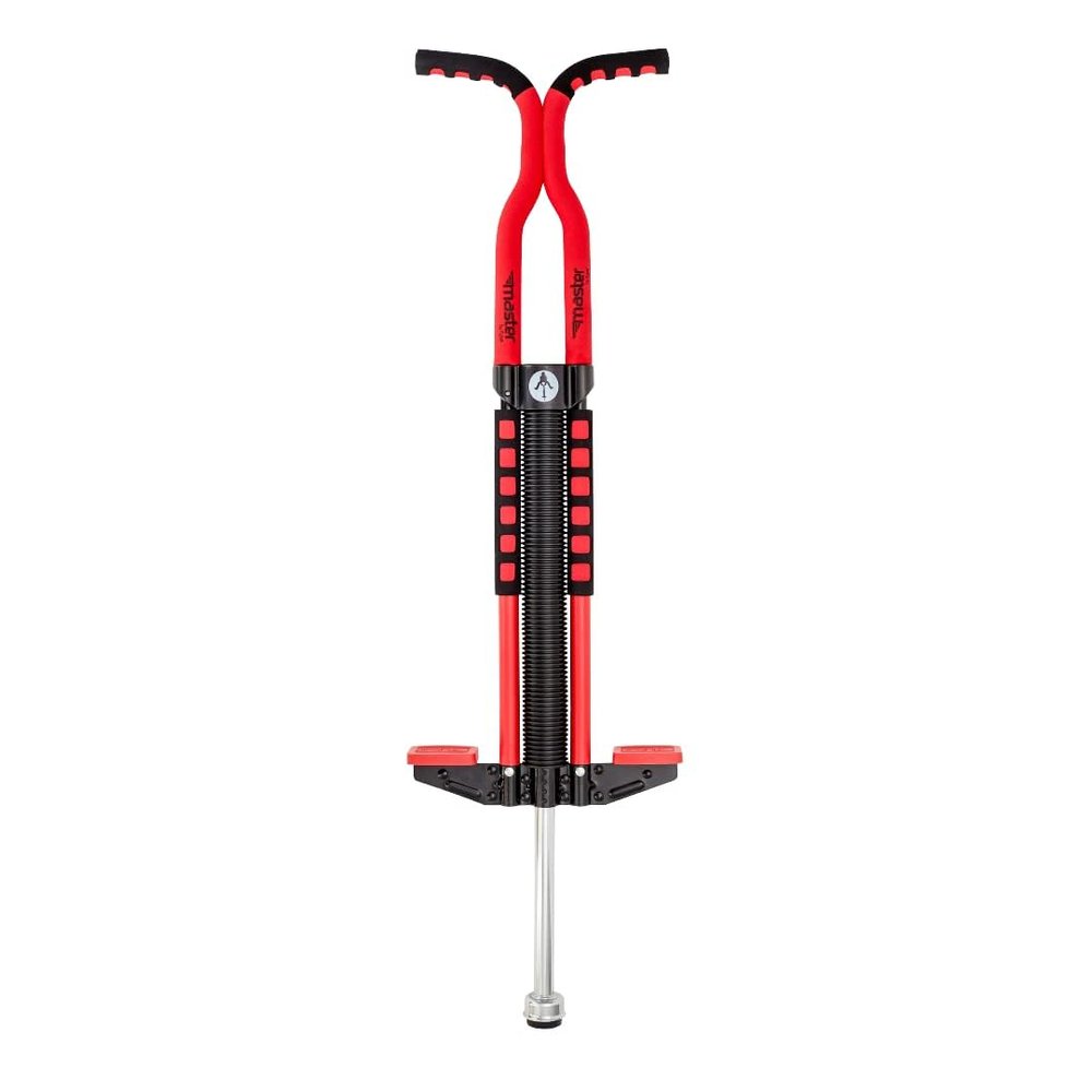 Flybar Master Pogo Stick for Kids Ages 9+, 80160 lbs Easy Grip Handles Active Exercise Toy for Tweens & Teens Outdoor Toy with Non-Slip Foot Pegs for Boys and Girls No Assembly Needed