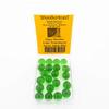 Wondertrail WONGM039 Lime Translucent Marbels 14mm Glass Marbles Pack of 20 view 1