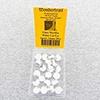 Wondertrail WONGM041 White Cat Eye Marbels 14mm Glass Marbles Pack of 20 view 1
