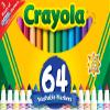 Crayola Washable Broad Line Marker Variety Set (64ct), Christmas Gifts for Grandkids, Toddlers & Kids, Ultra-Clean, Window, & Gel FX Markers for Kids, 3+ view 1