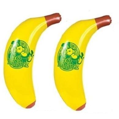 1 Dozen 12 Huge 48 inch Inflatable Bananas Party Toy DJ Favor Decoration