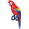 Jet Creations 24" Inflatable Scarlet Macaw Parrot Red, Yellow, Blue Animal Figure for Decor, Play, Livestock Party, Birthday,Kids Gift, Christmas, Winter view 1