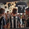 APINATA4U Ronaldo Soccer Jersey Pinata, Black and White Football Jersey for Kids, Soccer Fun Party Decor, Ronaldo Themed Birthday Decorations, Sports Themed Game Pinata view 4