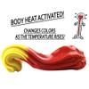 Ass Clown Stress Relief Putty - Heat Activated Funny Color Changing, Red and Yellow Therapy Putty view 3