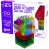 E-BLOX Build Your Own Sound Activated Dancing Lights STEM Kit, Reacts to Voice & Dances to Music, Building Blocks Circuit Toy Set for Kids, Birthday Gift, Boys, Girls, 5+ view 1