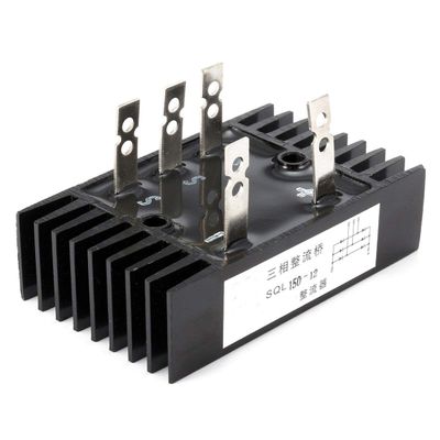 1PC 3 Phase Diode Bridge Rectifier 150A 1200V SQL150A 200degree Aluminum Module Electronic Components &; Supplies