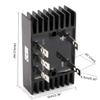 1PC 3 Phase Diode Bridge Rectifier 150A 1200V SQL150A 200degree Aluminum Module Electronic Components &; Supplies view 4