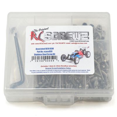Associated RC10 B5M Stainless Steel Screw Kit