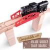 Conductor Carl Wood Train Track Bridge Expansion Pack| Compatible with Most Train Tracks| 11 Count (Pack of 1) view 4