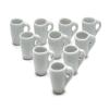 10 White Coffee Mug Tea Cup Decorative Accents  Small Display Pieces for Home Dcor & Craft Styling view 1
