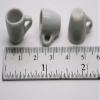 10 White Coffee Mug Tea Cup Decorative Accents  Small Display Pieces for Home Dcor & Craft Styling view 2