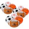 Rhode Island Novelty 16 Inch Sports Ball Inflates, One Dozen Assorted view 1