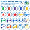 JOYIN 150Pcs Glowing Marble Run- Construction Building Blocks Toys with 5 Glow in The Dark Glass Marbles, STEM Educational Building Block Toy, Birthday Gifts, Easter Basket Stuffers view 2