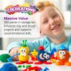 Colorations - BUILDME Creative Creatures Dough Builders (Includes 260 pieces) - Dough & Molding Clay Accessories for Kids - Screen-Free Play Time - Builds Animals & Characters view 3