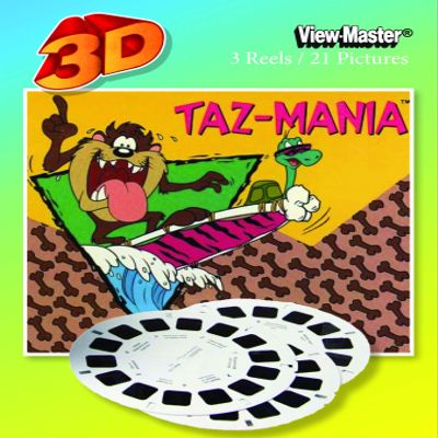 TAZ-Mania Devil - Classic ViewMaster - 3 Reels