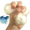 Schylling Snow Ball (NeeDoh) Crunchy, Squishy, Squeezy, Stretchy Stress Balls Gift Set Bundle - 2 Pack view 3