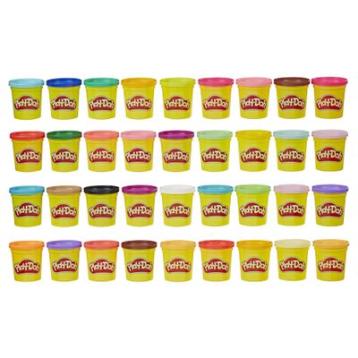 Play-Doh Modeling Compound 36-Pack Case of Colors, Non-Toxic, 3 Oz Cans of Assort. Colors, Back to School Classroom Supplies, Preschool Toys, Ages 2+ (Amazon Exclusive)