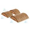 ECR4Kids SoftZone Tree Log Climber Set, Balance Builders, Chocolate, 3-Piece view 2