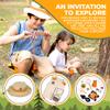 Kids Explorer Kit with Safari Vest & Hat for 3-7 Year Old Boys & Girls - Safari Costume & Dress Up as Zoo Keeper, Paleontologist - Giftable Outdoor Adventure Kit for Kids + Adventure Book view 2