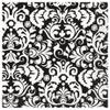 Black Damask Beverage Napkins, 16ct view 1
