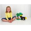 PLUS PLUS BIG - Open Play Set - 600 Piece in Storage Tub- Basic Color Mix, Construction Building Stem Toy, Interlocking Large Puzzle Blocks for Toddlers and Preschool view 2