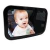 Baby Backseat Mirror - Safely View Infant in Rear Facing Seat - Full 180-degree view of your Newborn from your rear-view mirror view 1
