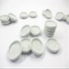 10x25 mm White Pan/Tray Dollhouse Miniatures Ceramic Kitchen Supply 10074 view 1