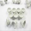 10x20 mm White Ice Cream/Fruit Bowl Dollhouse Miniature Ceramic Deco 10078 view 2