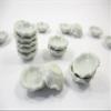 10x25 mm White Salad/Ice Cream Bowl Dollhouse Miniatures Ceramic Deco 10079 view 2