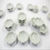 10x25 mm White Salad/Ice Cream Bowl Dollhouse Miniatures Ceramic Deco 10079 view 3