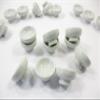 10 White Fruit Salad Ice Cream Bowls Dollhouse Miniature Ceramic Food 10082 view 1