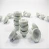 10 White Fruit Salad Ice Cream Bowls Dollhouse Miniature Ceramic Food 10082 view 3