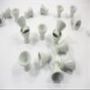 10 White Ceramic Ice Cream Cups Dollhouse Miniatures Supply Deco Food 10083 view 1